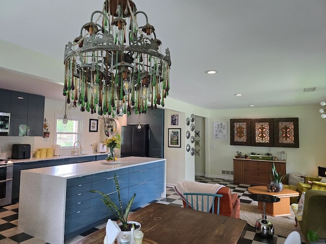 2914 Sue Mack Dr, Columbus, GA 31906 - dining area featuring recessed lighting and tile patterned floors