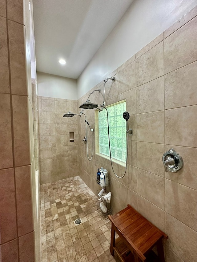 105 Lake View Dr, Hamilton, GA 31811 - bathroom featuring tiled shower