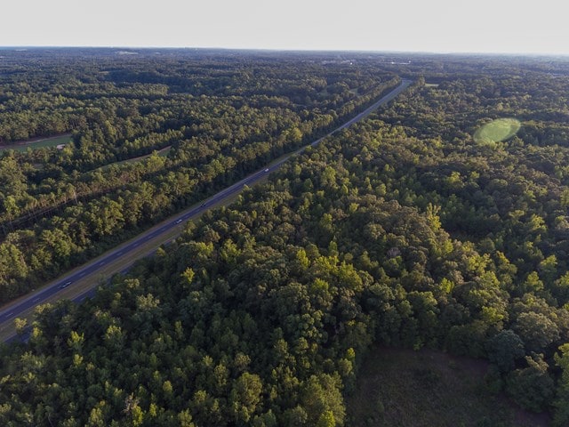 7715 Lynch Rd, Midland, GA 31820 - aerial overview of property's location with a forest