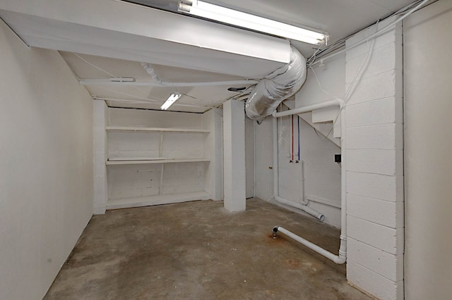 2707 Lookout Dr, Columbus, GA 31906 - view of unfinished below grade area