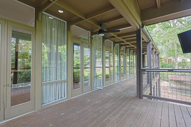 2707 Lookout Dr, Columbus, GA 31906 - view of wooden terrace