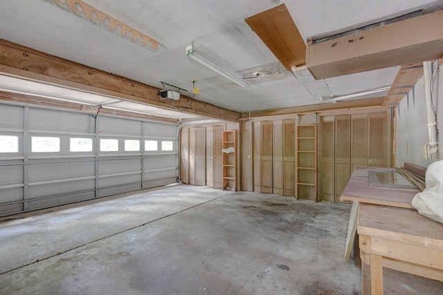 2707 Lookout Dr, Columbus, GA 31906 - garage featuring a garage door opener