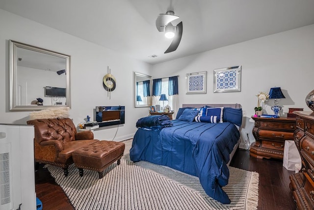 50 Riverside Lndg, Fort Mitchell, AL 36856 - bedroom featuring wood-type flooring and a ceiling fan