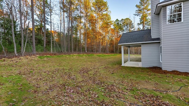 33 Oak Ridge Dr, Waverly Hall, GA 31831 - view of yard with an attached carport and a patio