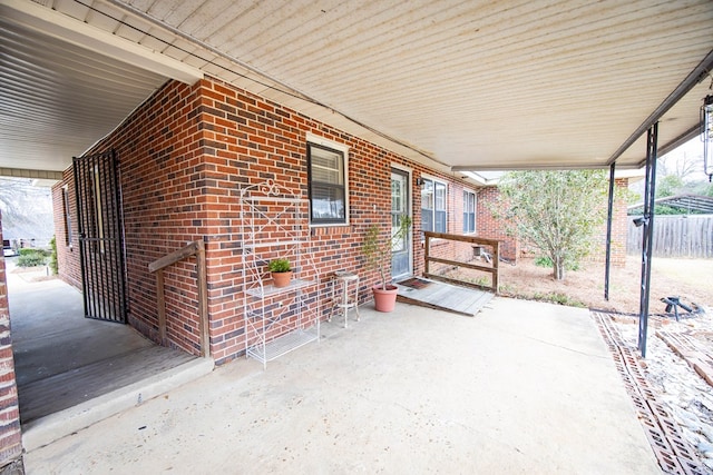 view of patio / terrace