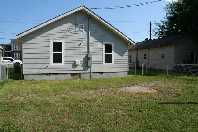 3813 Meritas Dr, Columbus, GA 31904 - back of house with crawl space