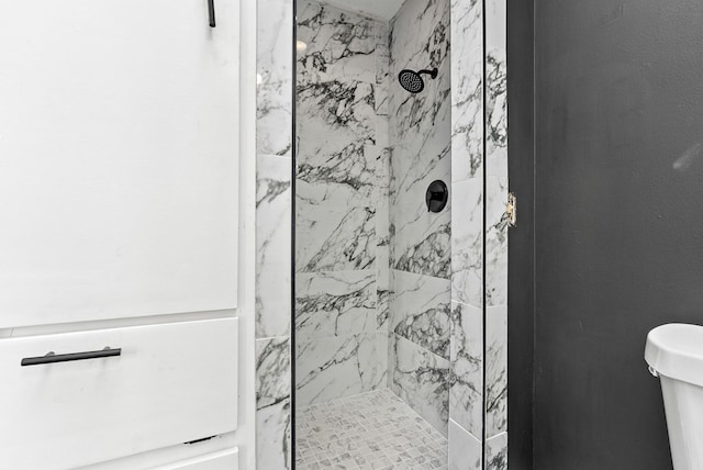 2630 Skylake Dr, Columbus, GA 31907 - full bathroom with a marble finish shower and toilet