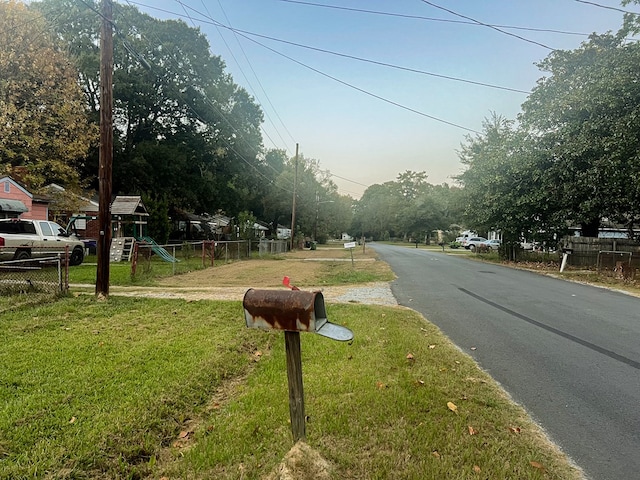 view of road