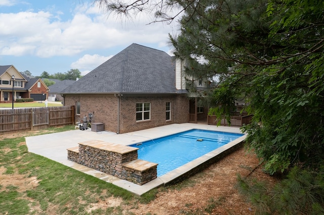 2708 Sawgrass Ln, Phenix City, AL 36867 - view of swimming pool with fence, a patio area, and a fenced in pool