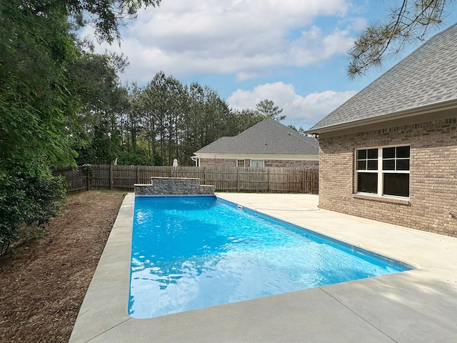 2708 Sawgrass Ln, Phenix City, AL 36867 - view of swimming pool featuring a fenced backyard, a fenced in pool, and a patio