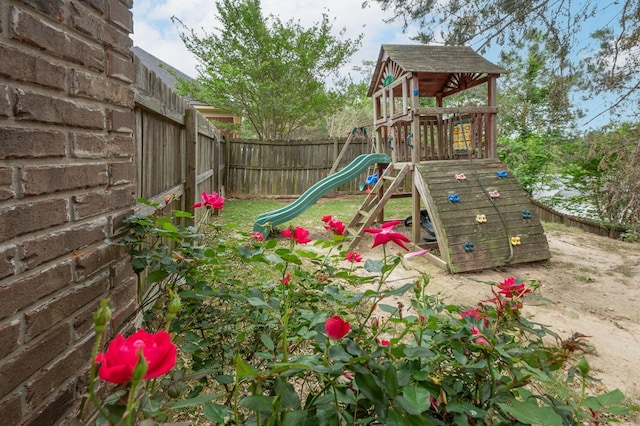 2708 Sawgrass Ln, Phenix City, AL 36867 - view of jungle gym featuring a fenced backyard