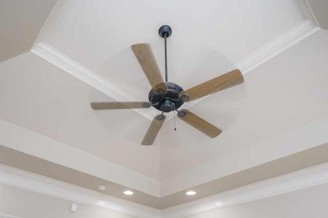 2708 Sawgrass Ln, Phenix City, AL 36867 - room details with recessed lighting, a ceiling fan, and ornamental molding