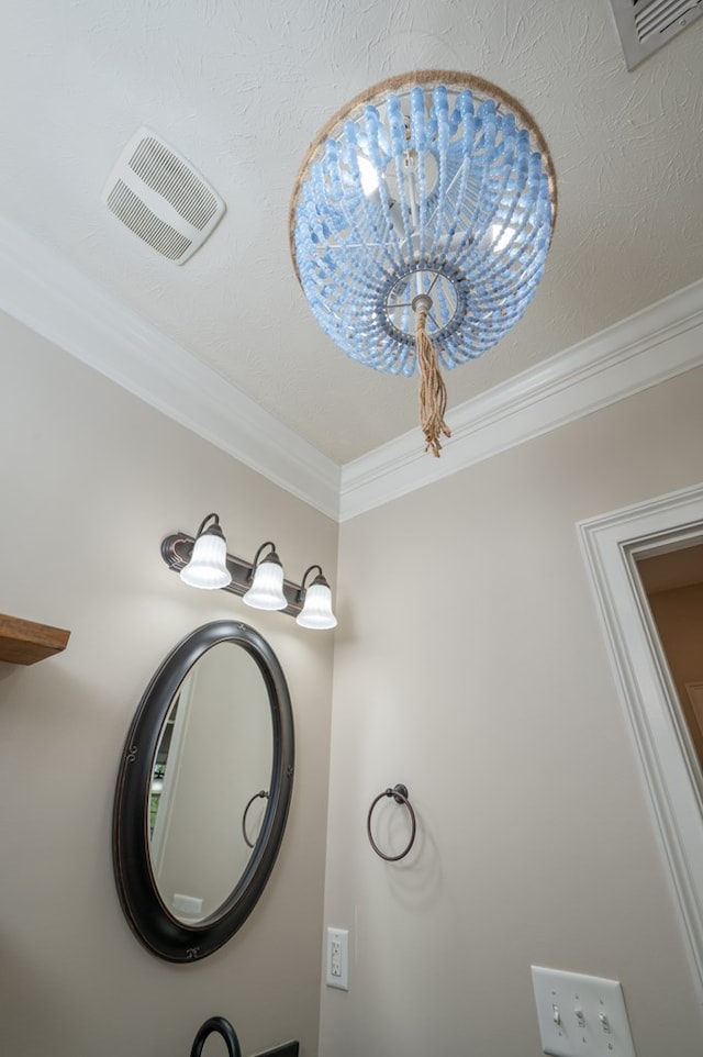 2708 Sawgrass Ln, Phenix City, AL 36867 - room details with visible vents and ornamental molding