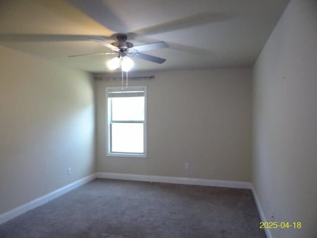 8 Rusty Dr, Phenix City, AL 36869 - carpeted empty room with ceiling fan and baseboards