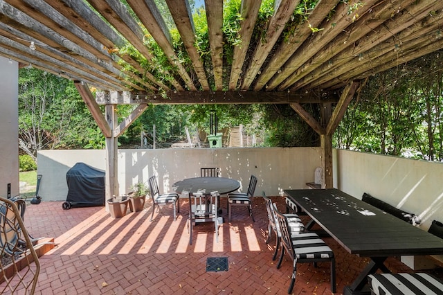 1580 Dixon Dr, Columbus, GA 31906 - view of patio / terrace featuring outdoor dining space