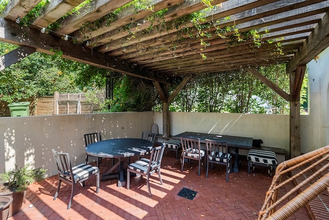 1580 Dixon Dr, Columbus, GA 31906 - view of patio featuring outdoor dining area