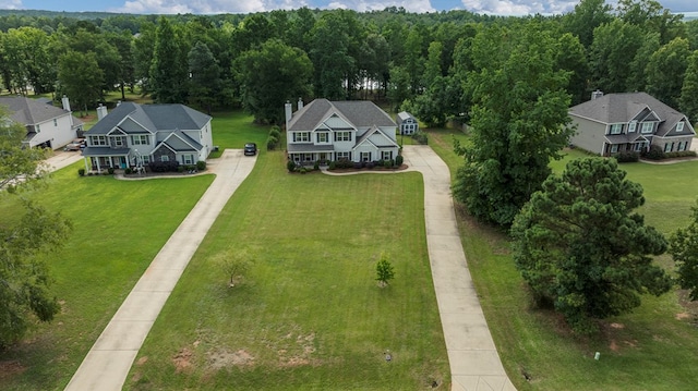 221 Abberly Ln, Ellerslie, GA 31807 - view from above of property featuring a heavily wooded area