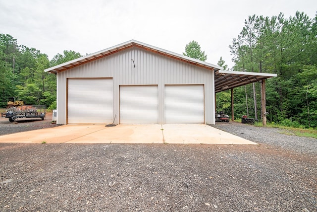 11602 Ga Highway 0085, Waverly Hall, GA 31831 - garage featuring a garage