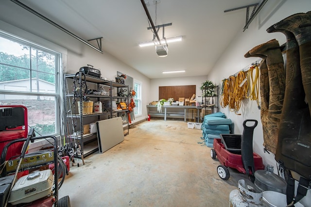 11602 Ga Highway 0085, Waverly Hall, GA 31831 - garage featuring a garage door opener