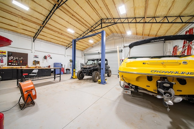 11602 Ga Highway 0085, Waverly Hall, GA 31831 - garage featuring a workshop area