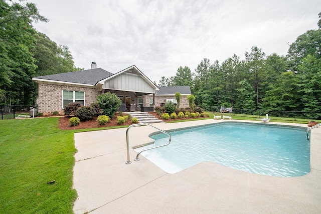 11602 Ga Highway 0085, Waverly Hall, GA 31831 - view of swimming pool with a patio area