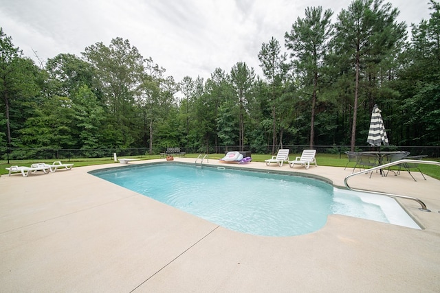 11602 Ga Highway 0085, Waverly Hall, GA 31831 - view of pool with a patio area and a diving board