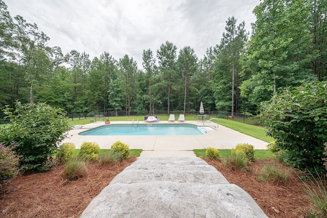 11602 Ga Highway 0085, Waverly Hall, GA 31831 - view of swimming pool featuring a patio