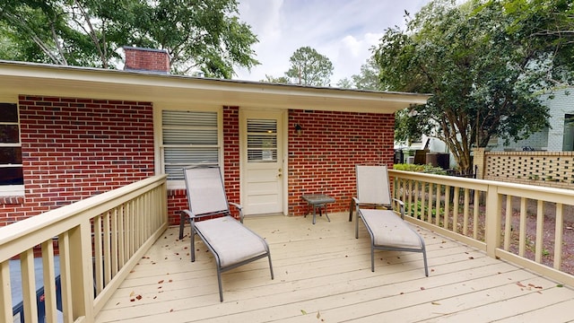3224 Carden Dr, Columbus, GA 31907 - view of wooden deck