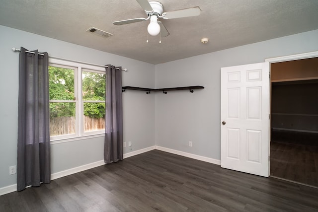 2 Labrador Ct, Columbus, GA 31909 - unfurnished bedroom with dark wood-style floors and ceiling fan