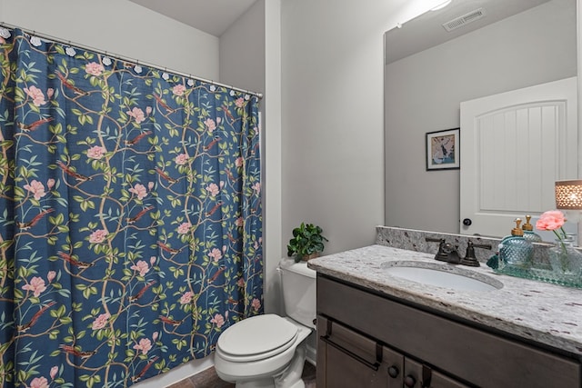 7546 Mockernut Way, Midland, GA 31820 - full bathroom featuring vanity, toilet, and curtained shower