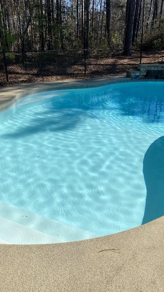 view of pool