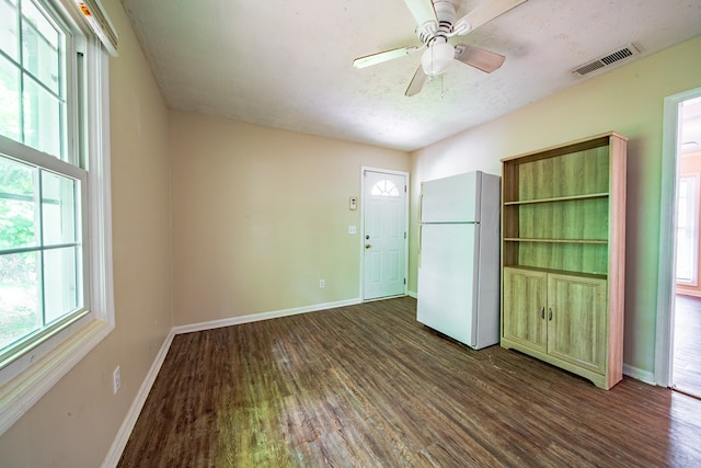 6127 Stony Creek Dr, Columbus, GA 31909 - spare room with wood finished floors, baseboards, plenty of natural light, and a textured ceiling