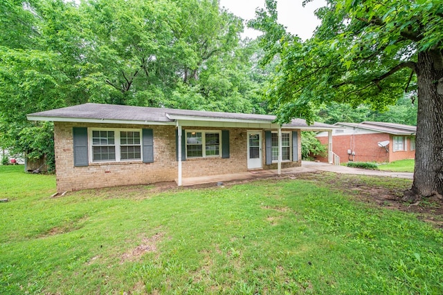 6127 Stony Creek Dr, Columbus, GA 31909 - single story home with a front lawn and brick siding