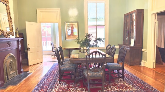 201 7th St, Columbus, GA 31901 - dining room with wood finished floors
