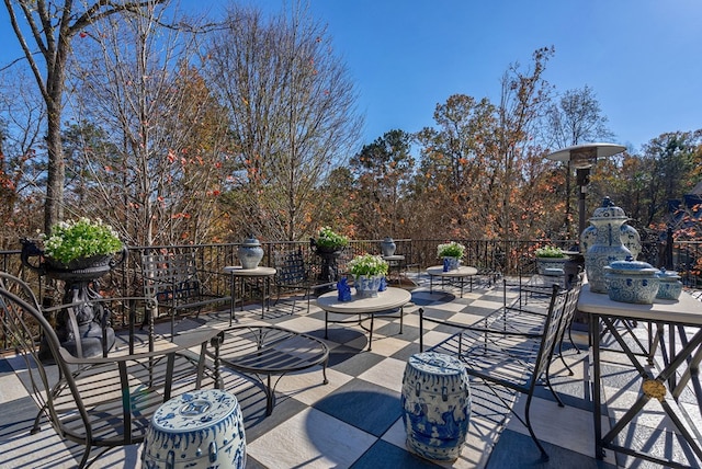 view of patio