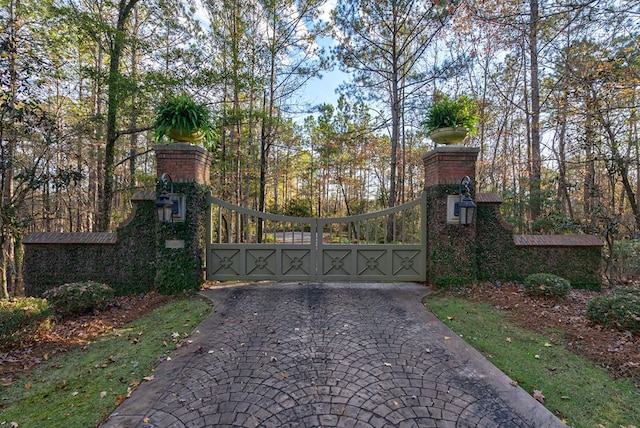 view of gate