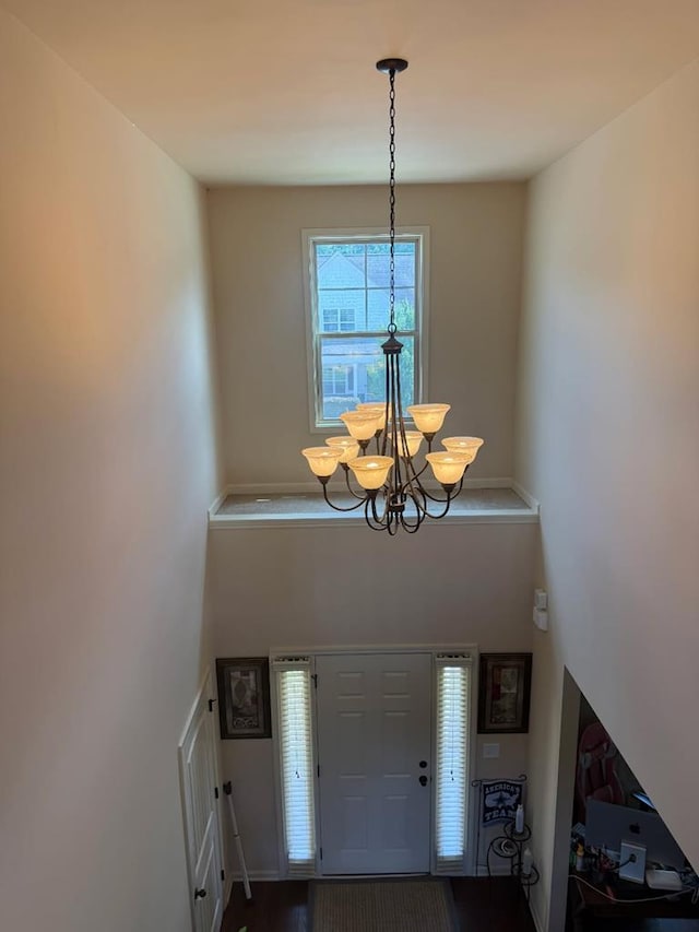7613 Mockernut Way, Midland, GA 31820 - foyer with a chandelier