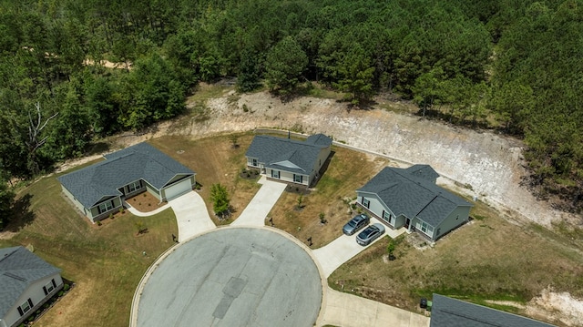 6368 Sandy Bottom Dr, Columbus, GA 31907 - aerial view of property's location with a heavily wooded area