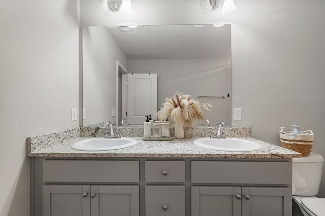 6368 Sandy Bottom Dr, Columbus, GA 31907 - full bath featuring double vanity and toilet