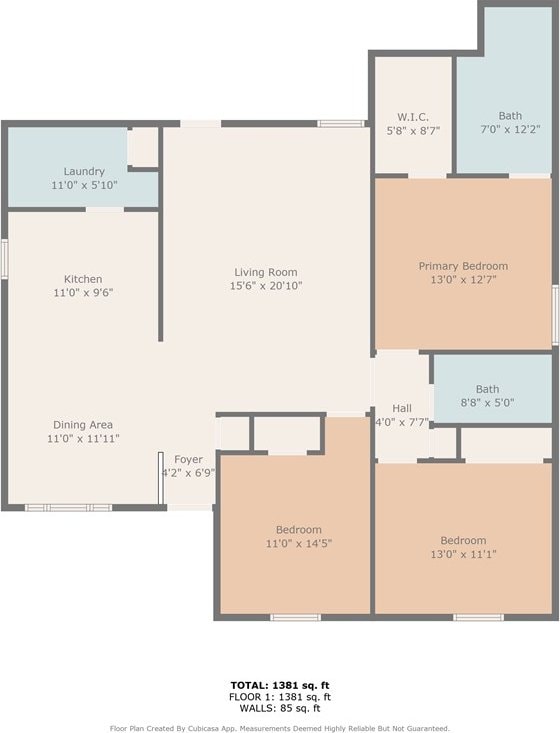 6368 Sandy Bottom Dr, Columbus, GA 31907 - view of home floor plan