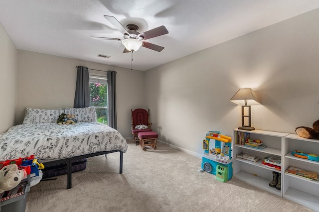 5936 Manassas Dr, Columbus, GA 31909 - carpeted bedroom with a ceiling fan and baseboards