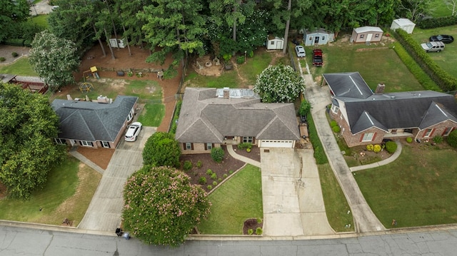 5936 Manassas Dr, Columbus, GA 31909 - aerial perspective of suburban area