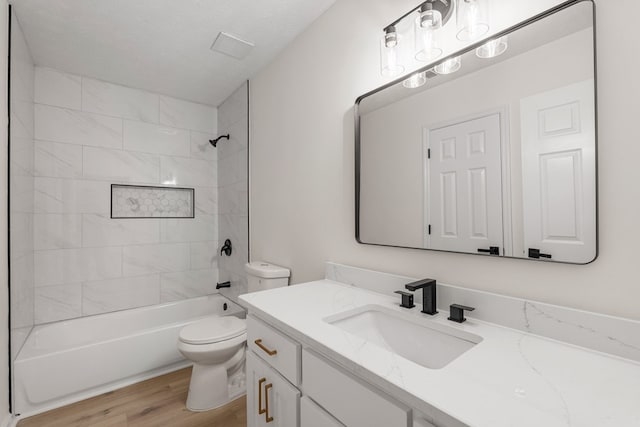 766 Lee Road 0553, Phenix City, AL 36870 - full bathroom featuring vanity, wood finished floors, and shower / bath combination