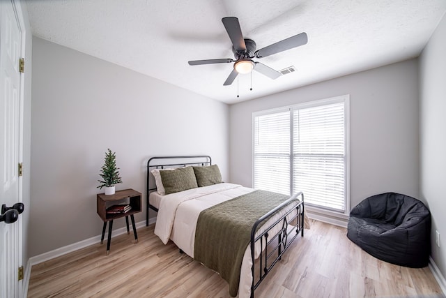 5082 Aaron Ln, Columbus, GA 31907 - bedroom with light wood-style flooring and ceiling fan