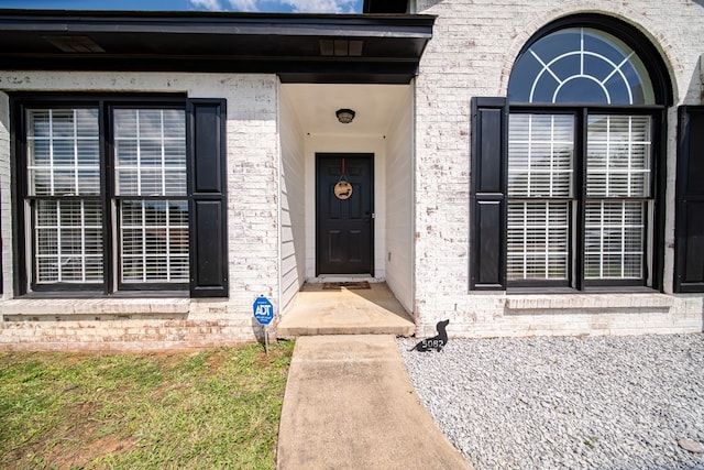 5082 Aaron Ln, Columbus, GA 31907 - view of exterior entry featuring brick siding
