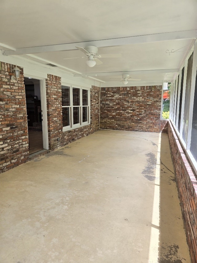 4044 Castlewood Pkwy, Columbus, GA 31907 - view of patio with ceiling fan