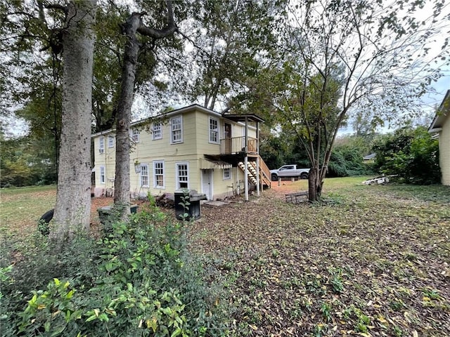 1800 18th Ct, Phenix City, AL 36867 - view of property exterior featuring stairs and a deck