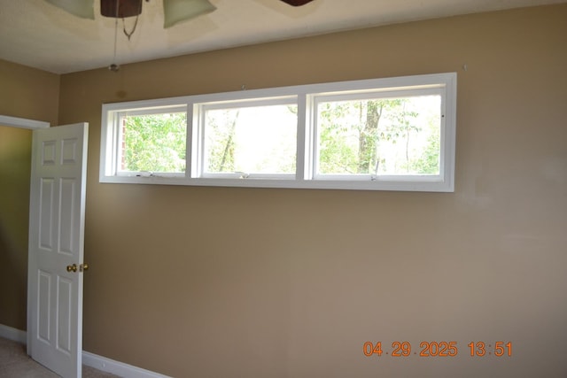 3836 Mulberry Dr, Columbus, GA 31907 - unfurnished room featuring ceiling fan, baseboards, and carpet