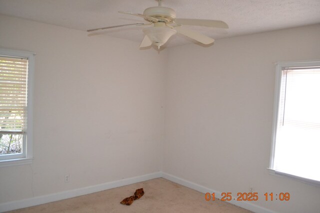 empty room with carpet floors