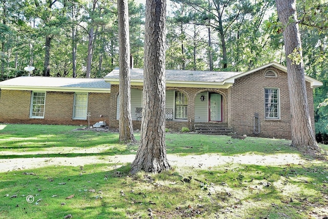 1237 Smith Rd, Fortson, GA 31808 - ranch-style house featuring brick siding and a front yard